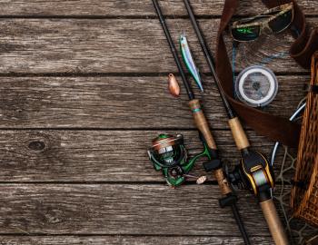 Fly Fishing Materials on a Table